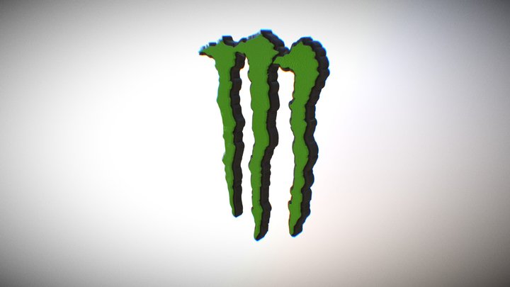 Monster Energy 3D Model