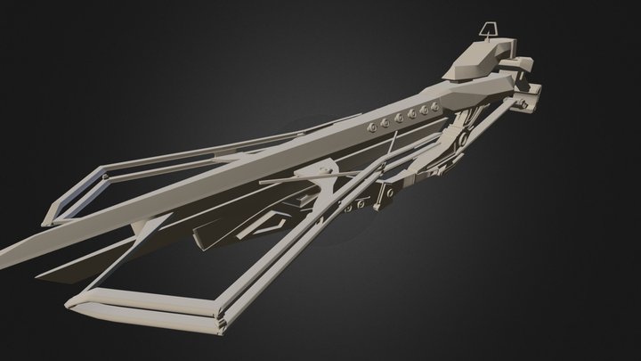 Cross Bow 3D Model