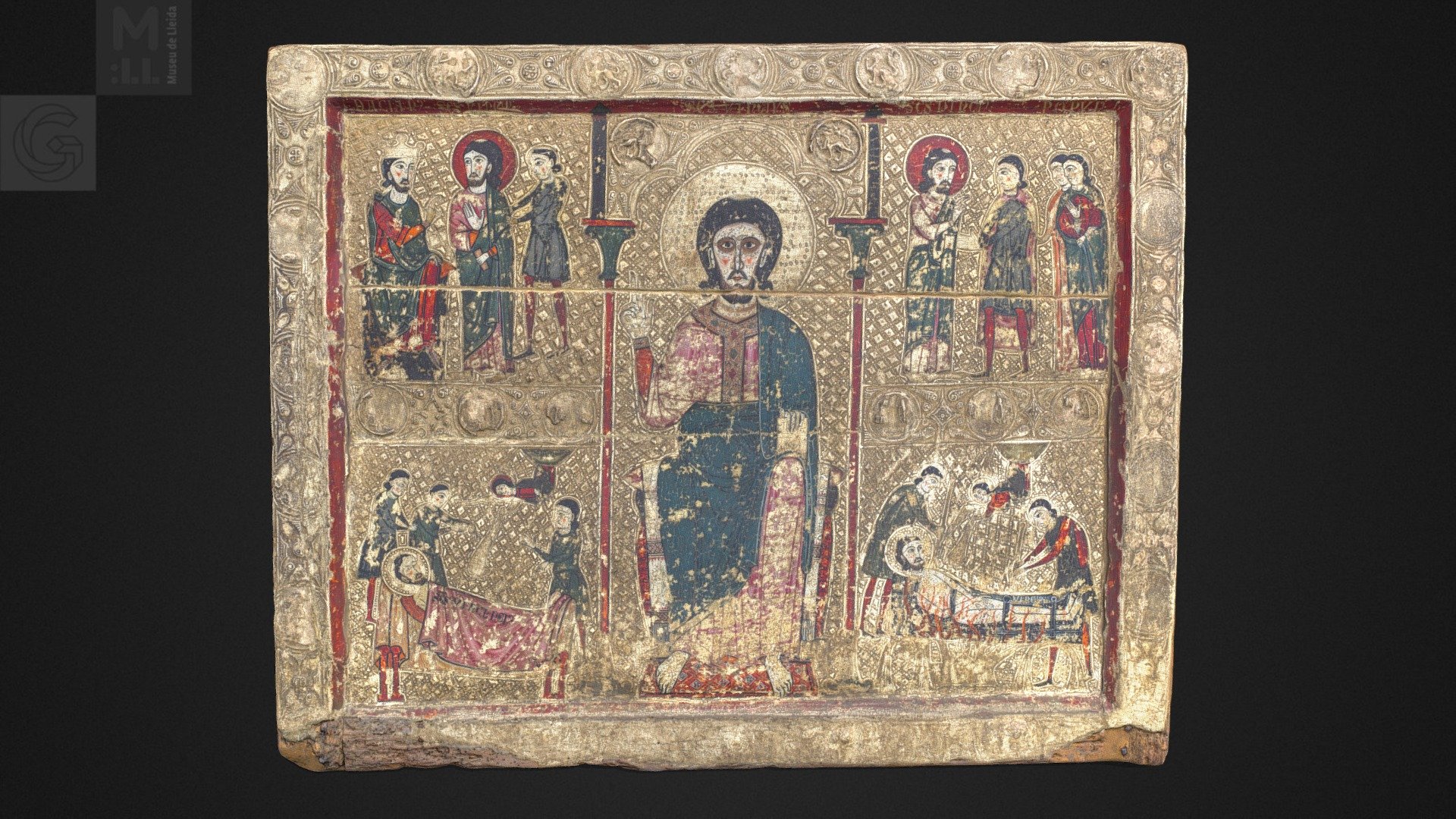 Frontal de Sant Vicenç, Museu de Lleida