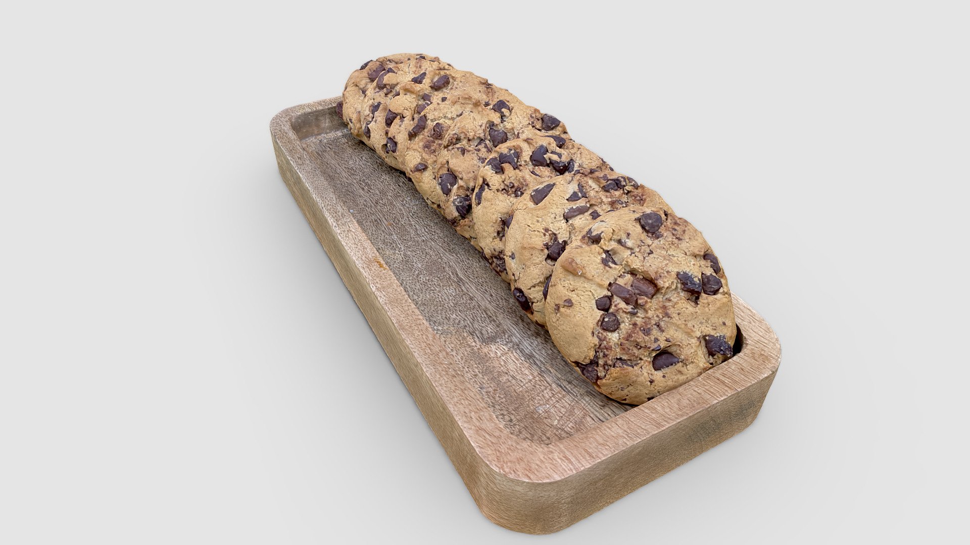 Chocolate Cookies - Buy Royalty Free 3D model by Zoltanfood [c5d2b28 ...