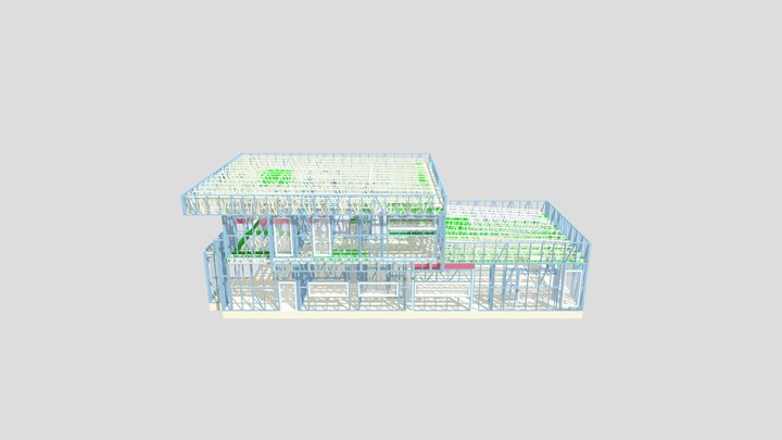 13-19 FRAMING 3D Model