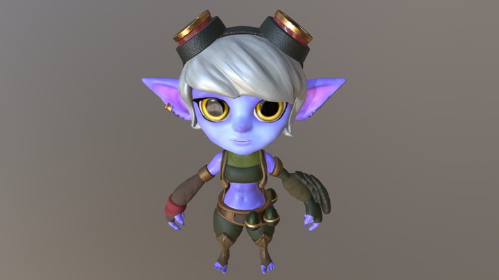 Tristana (league of legends) 3D Model