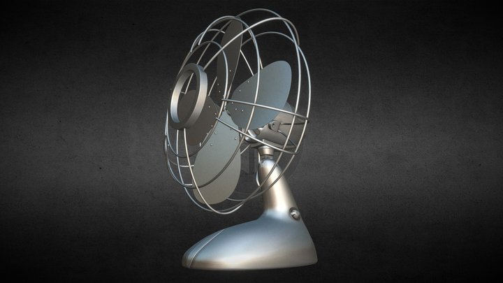 Ventilador Eletromar 1950's 3D Model