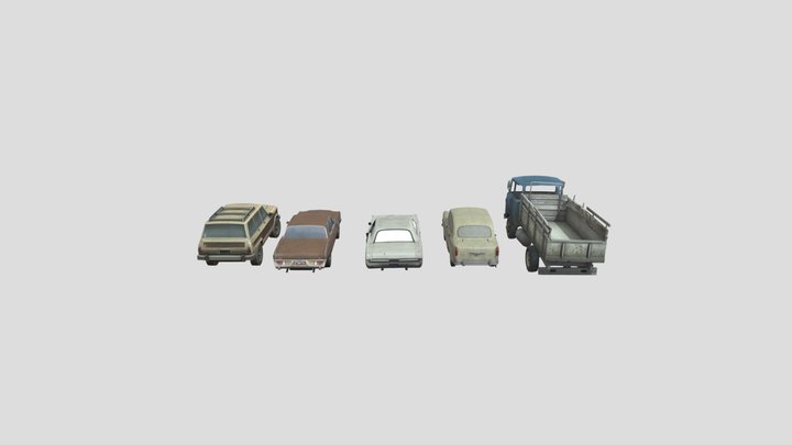 Cars Models 3D Model