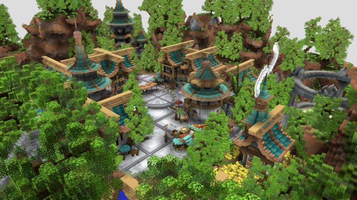 300x300 - Origin Skyblock Spawn 3D Model