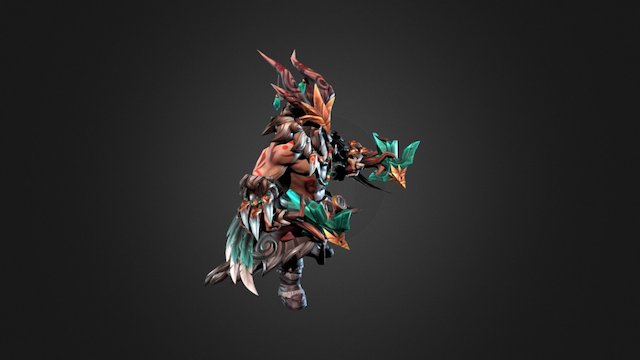 Dota 2 Workshop: Span of the August Rooster 3D Model