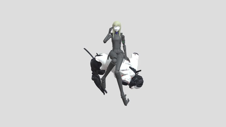 BLAME！Shibo 3D Model