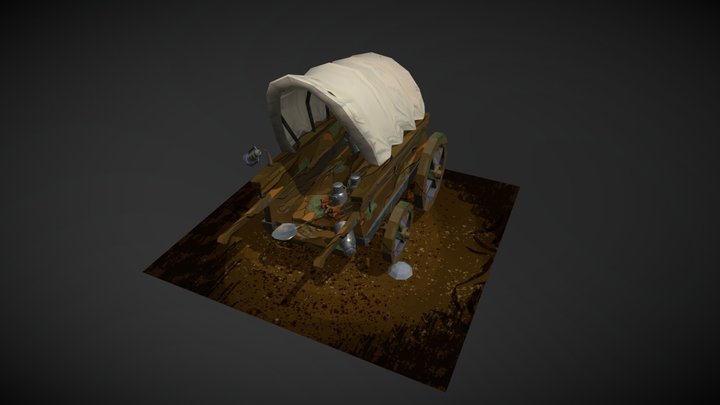 [Student Work] Old Farming Set 3D Model