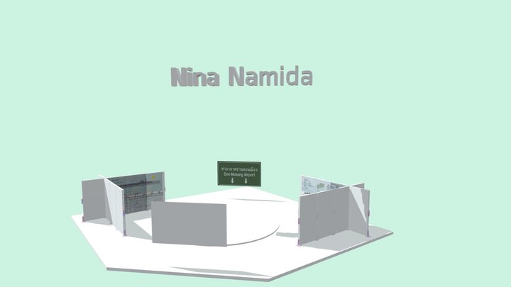 03 INDA Y2 Course ArchDes 1 Nina Texture Model 3D Model