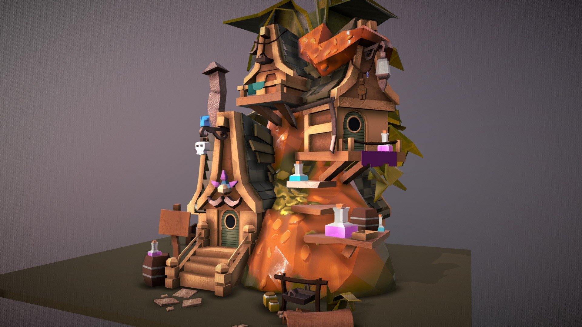 house — Sketchfab embed 3D viewer