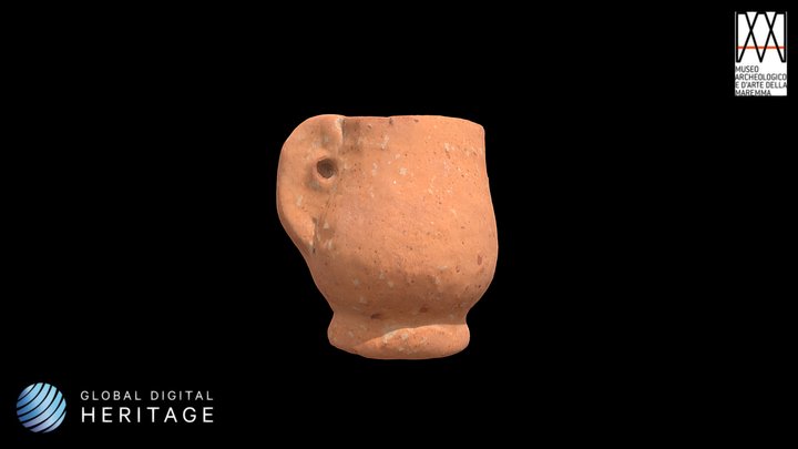 Miniature impasto oinochoe. – Modello 3D gratuito STL