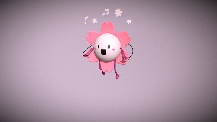 Sakura 3D Model