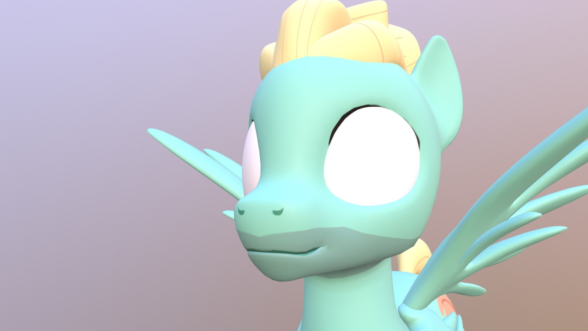 green pony
