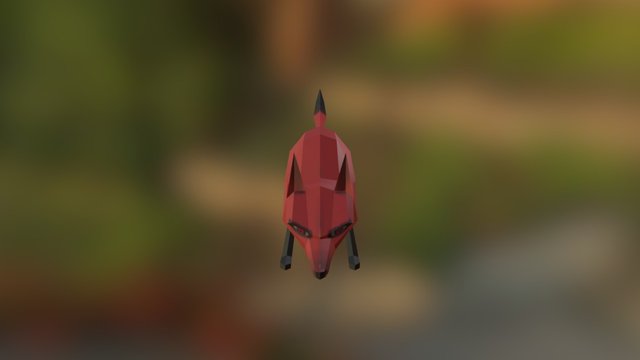 Lobo Pintado 3D Model