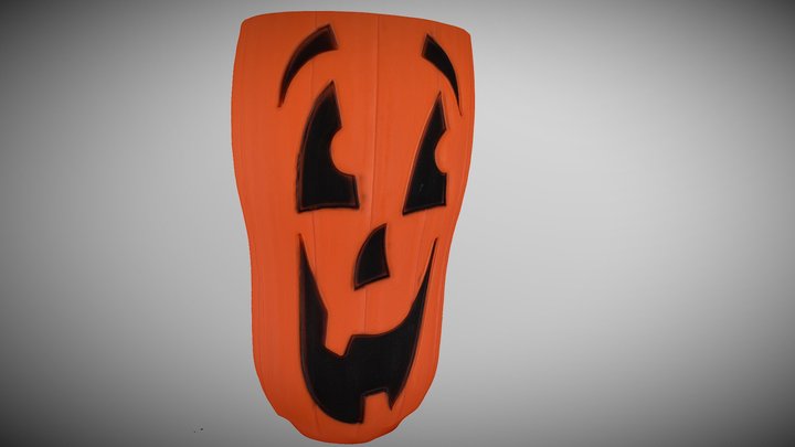 Halloween Pumpkin Cup 3D Model