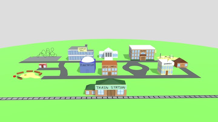 Puzzleton (Quantum Online Puzzle Hunt) 3D Model