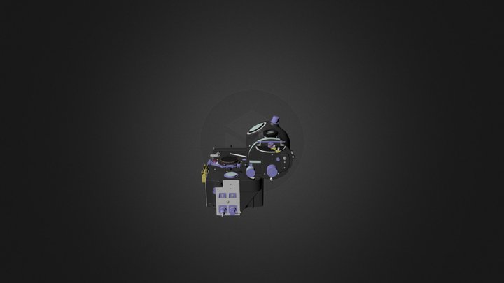 Norden Bomb Sight v3 3D Model