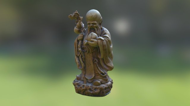 Monk 3D Model