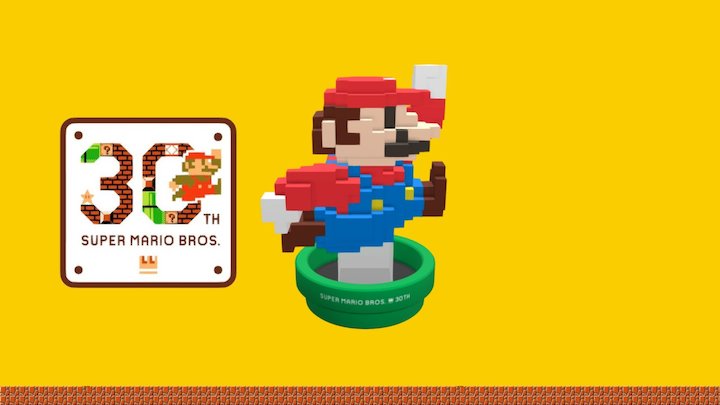 30th Anniversary Mario - Modern Color 3D Model