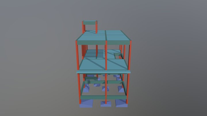 3D projeto casa residencial 3D Model