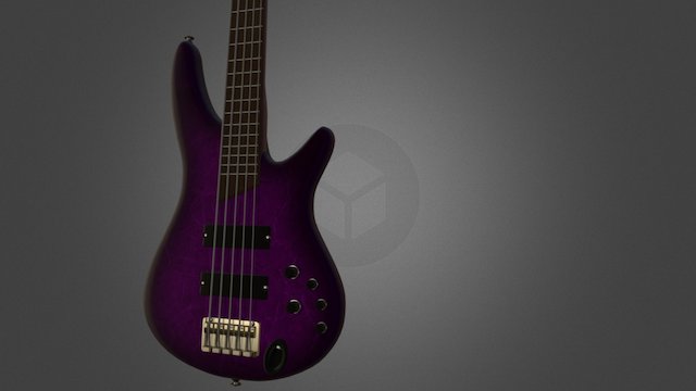 IBANEZ BASS 3D Model