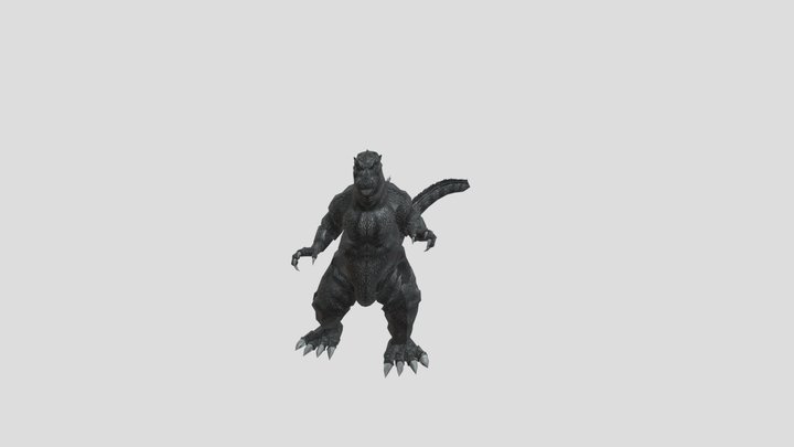 Godzilla 1954 3D Model