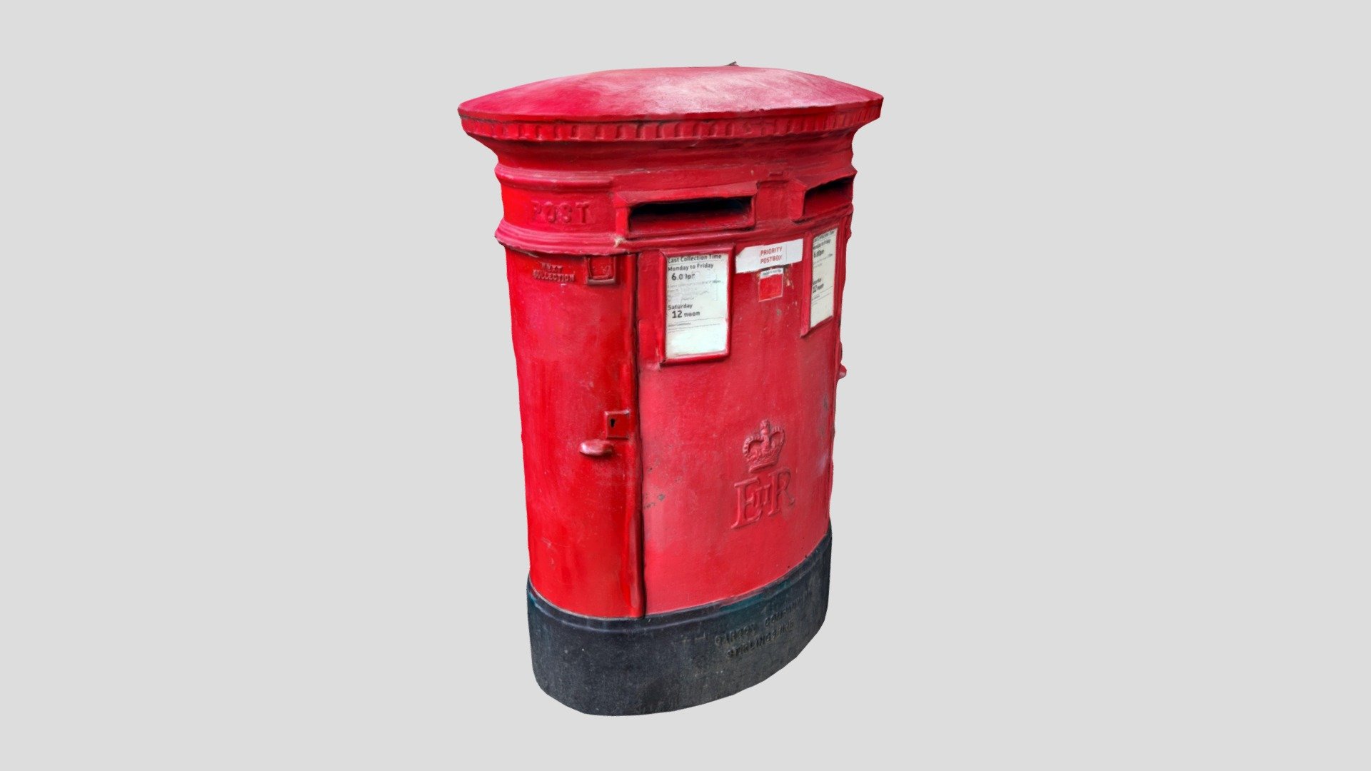 Streetscape - English Postbox - Buy Royalty Free 3D model by tunathecat ...