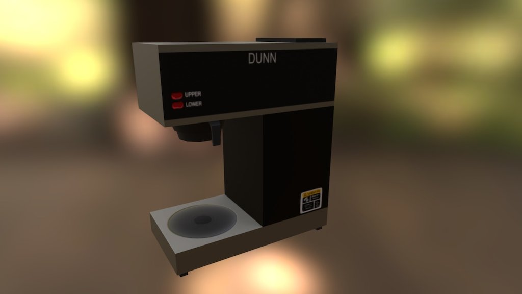 Coffee Maker Download Free 3D model by grimren13 [c5e3f18] Sketchfab
