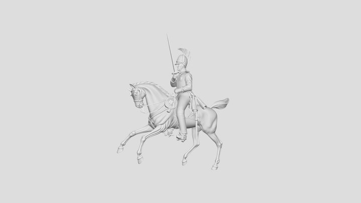 Chief Officer (Astrakhan Cuirassier Regiment) – Modelo 3D gratuito STL