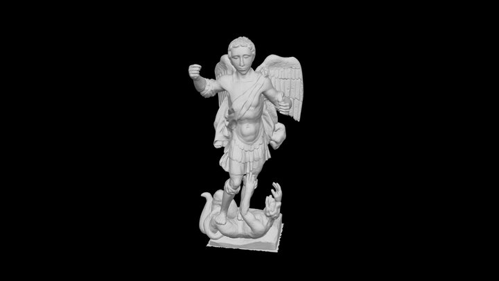 San Miguel Arcángel 3D Model