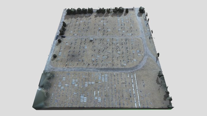 St. Francis Cemetery 3D Model