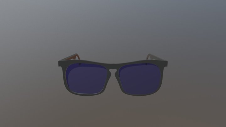 Glasses Sketchfab 3D Model