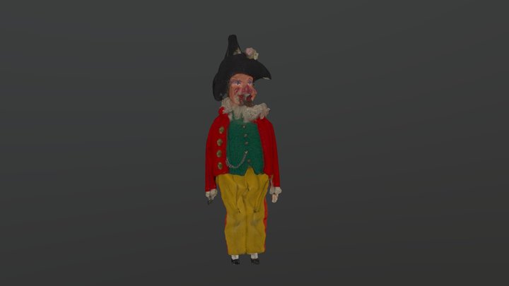Hanswurst - Bamberger Marionettentheater 3D Model