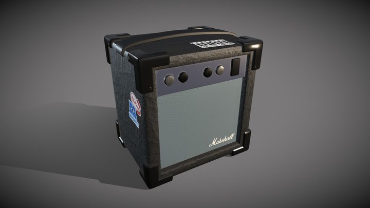 Electric amplifier 3D Model