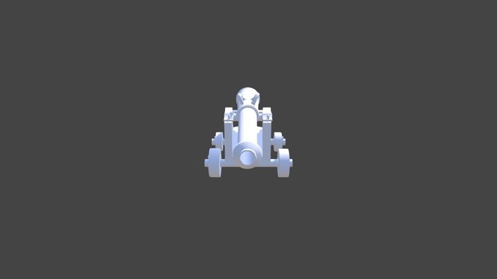 De la Guardia Agustin Cannon 3D Model
