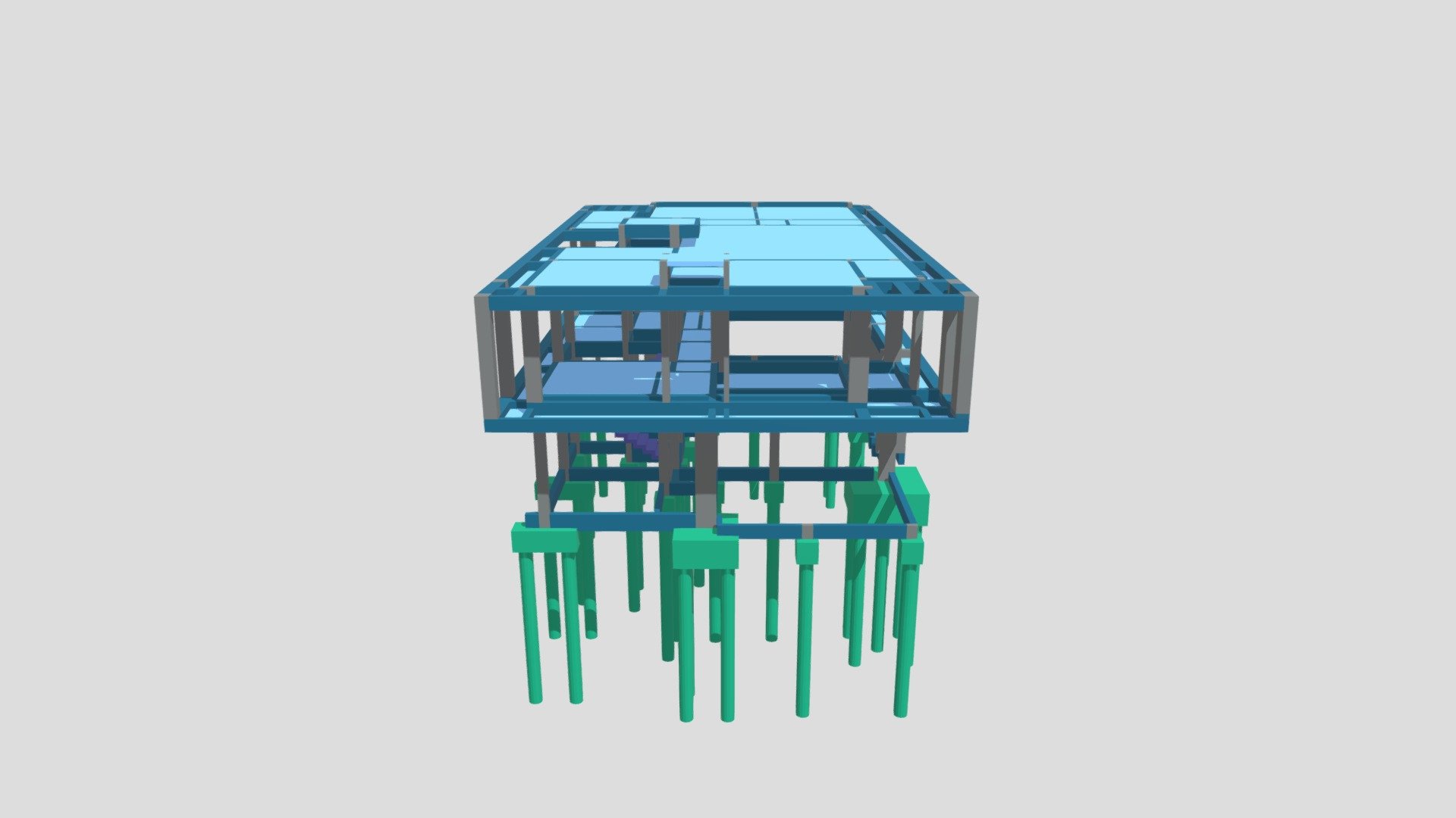 3D Estrutural Península J-11 - 3D model by Base Real Engenharia ...
