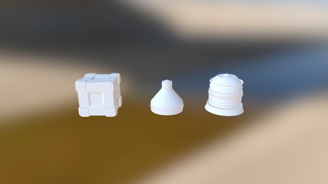 Exercise from Cg-Cookie 3D Model