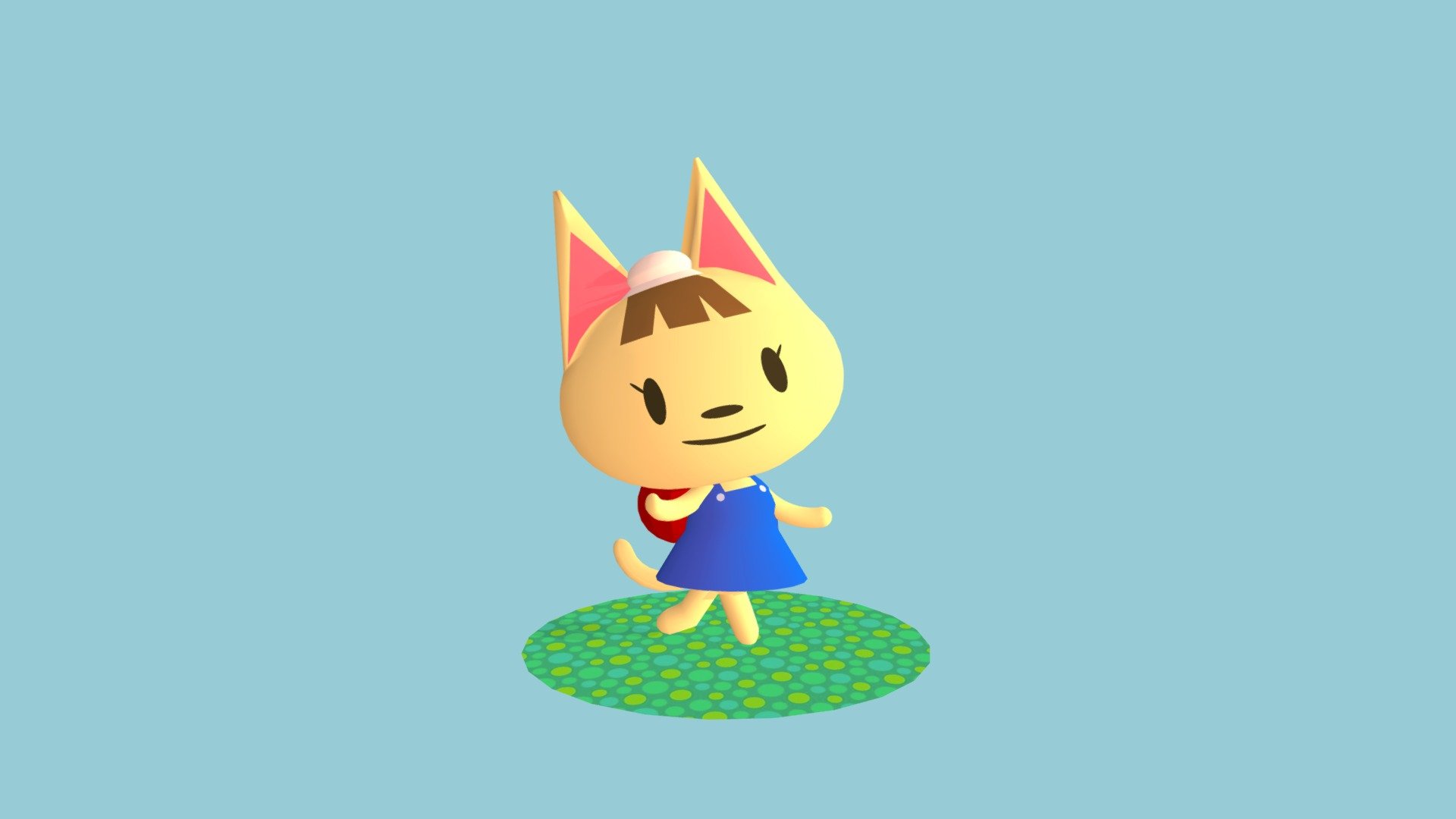 Katie - Animal Crossing - 3D Model By Adinkens [c5e74bc] - Sketchfab