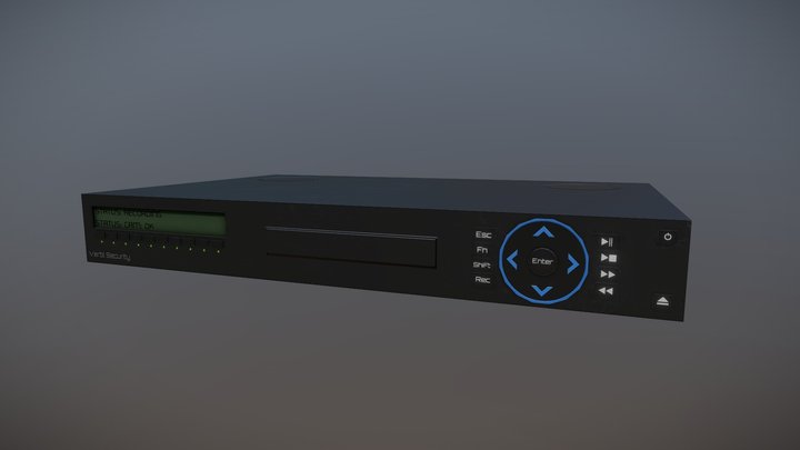 Security server 3D Model