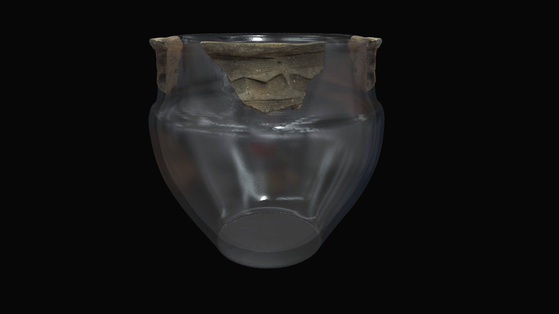 Bronze Age pot L1RIIEE10-2.1728 — Sketchfab embed 3D viewer