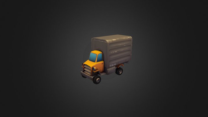 cargo truck 3D Model