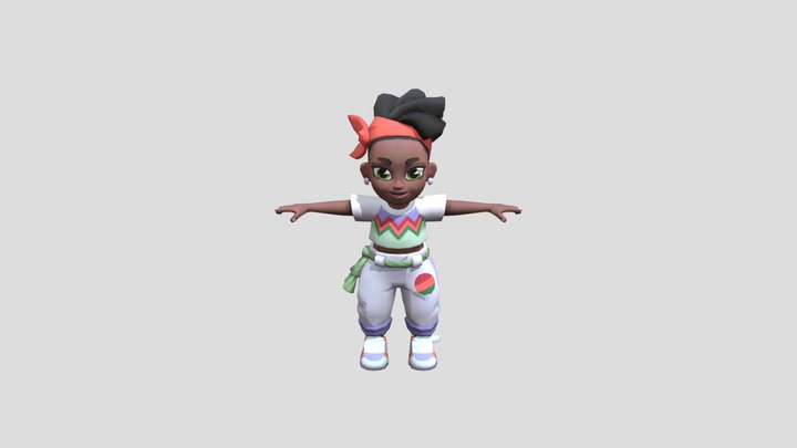 Tainá 3D Model