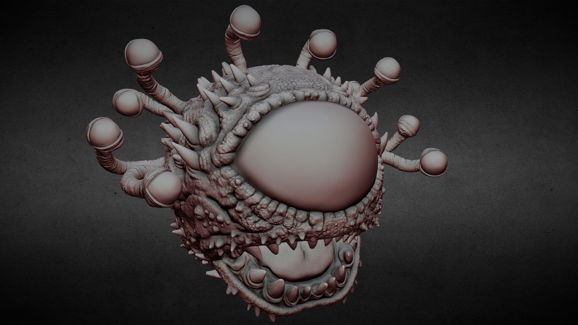 3d viewing. Бехолдер 3. Beholder 3d model. Beholder 3 3д модель. Злобоглаз Бехольдер 3д модель.