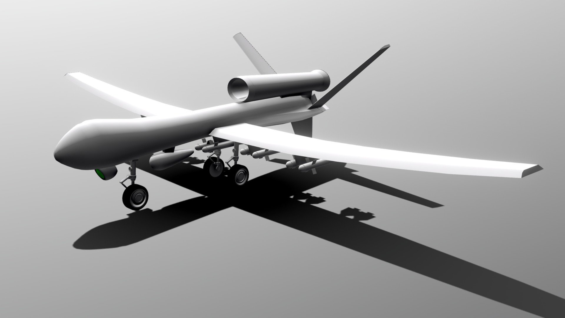 Minimalist UAV - Download Free 3D model by Nirvana Studio ...