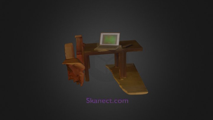 Laptop scan 3D Model