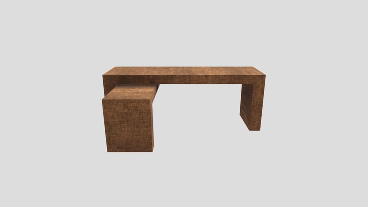 Desk 3D Model