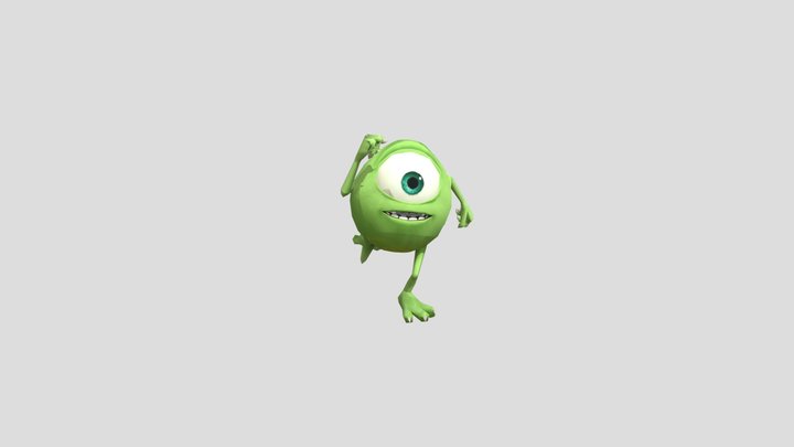 Mike Animated 3D Model