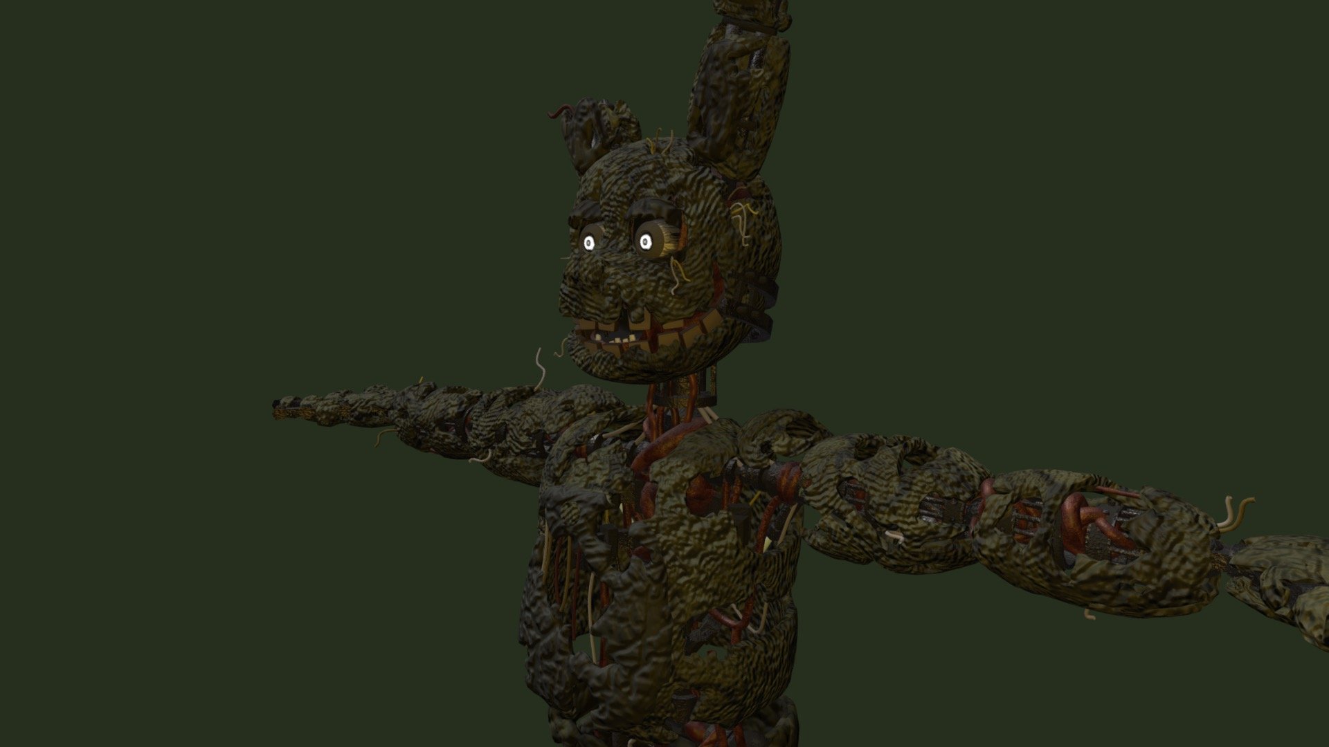 Springtrap - Download Free 3D model by 🩸Bloodmc🩸 (@Fazbearcool ...