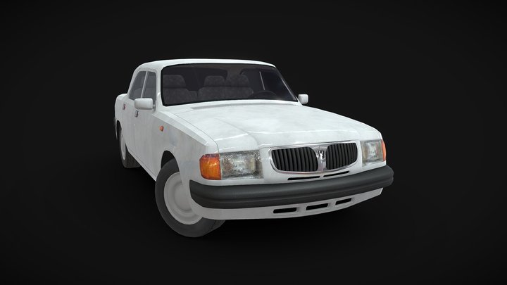 Gaz 3110 Volga 3D Model