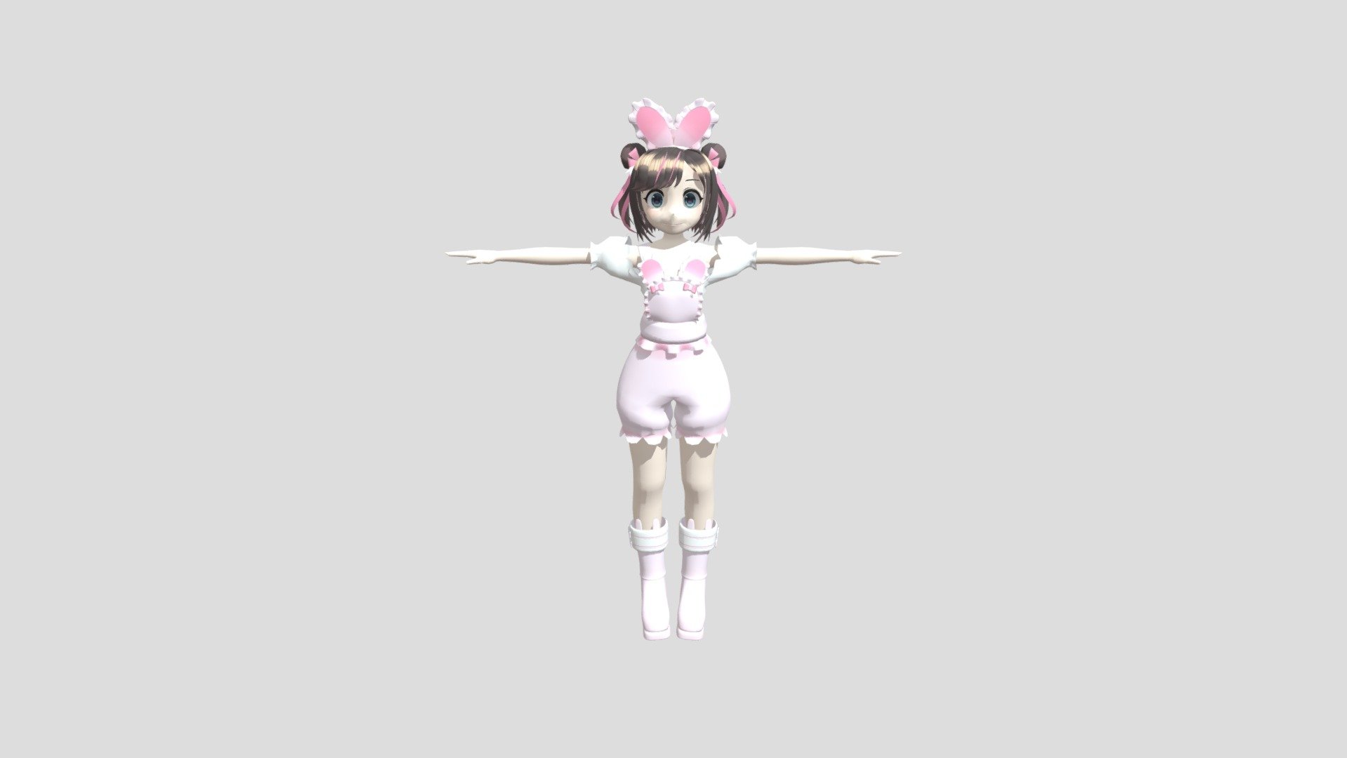 Kizuna AI - Download Free 3D model by Элона (@Elona_7476) [c5f0d6d ...